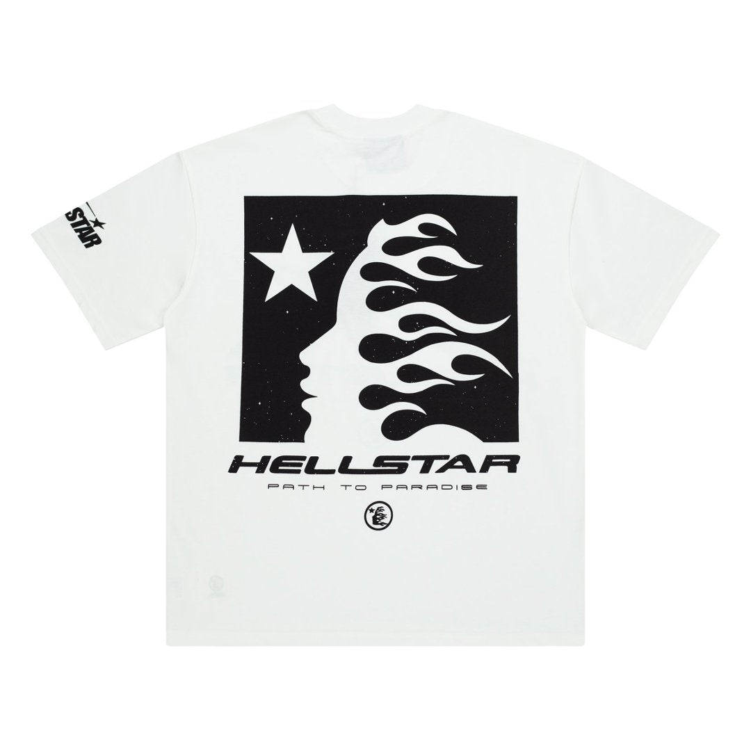 Hellstar Path To Paradise Rocket White Tee