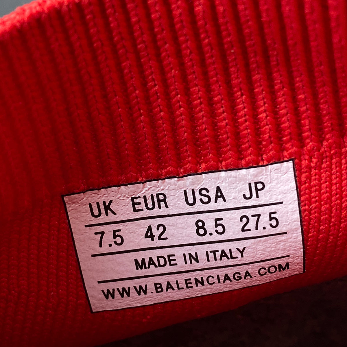 Balenciaga Speed Trainer 'Red'