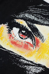 Hellstar Sports Balaclava Eyes Washed Black Tee