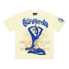 Hellstar Yoga School Of Enlightenment Cream Tee