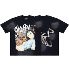 Hellstar Glory Voodoo Doll Washed Black Tee