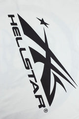 Hellstar Abstract Star Logo White Tee