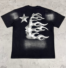 Hellstar Path To Paradise Washed Black Tee