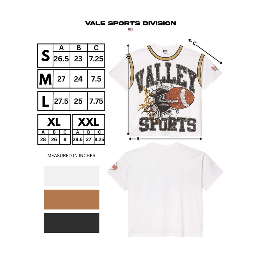 Vale Forever Classic Bling Tee White
