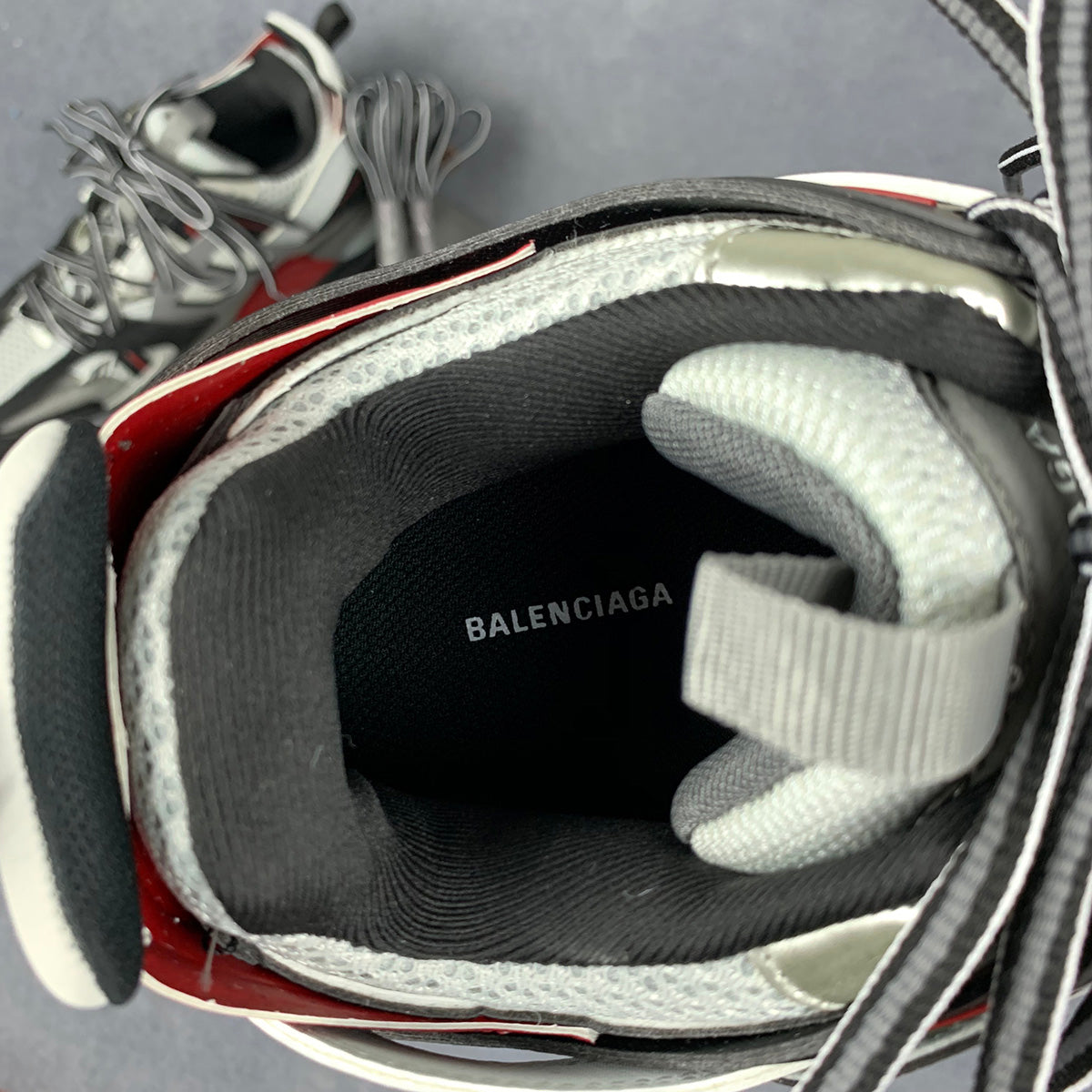 Balenciaga Track Trainer 'White Grey Red'