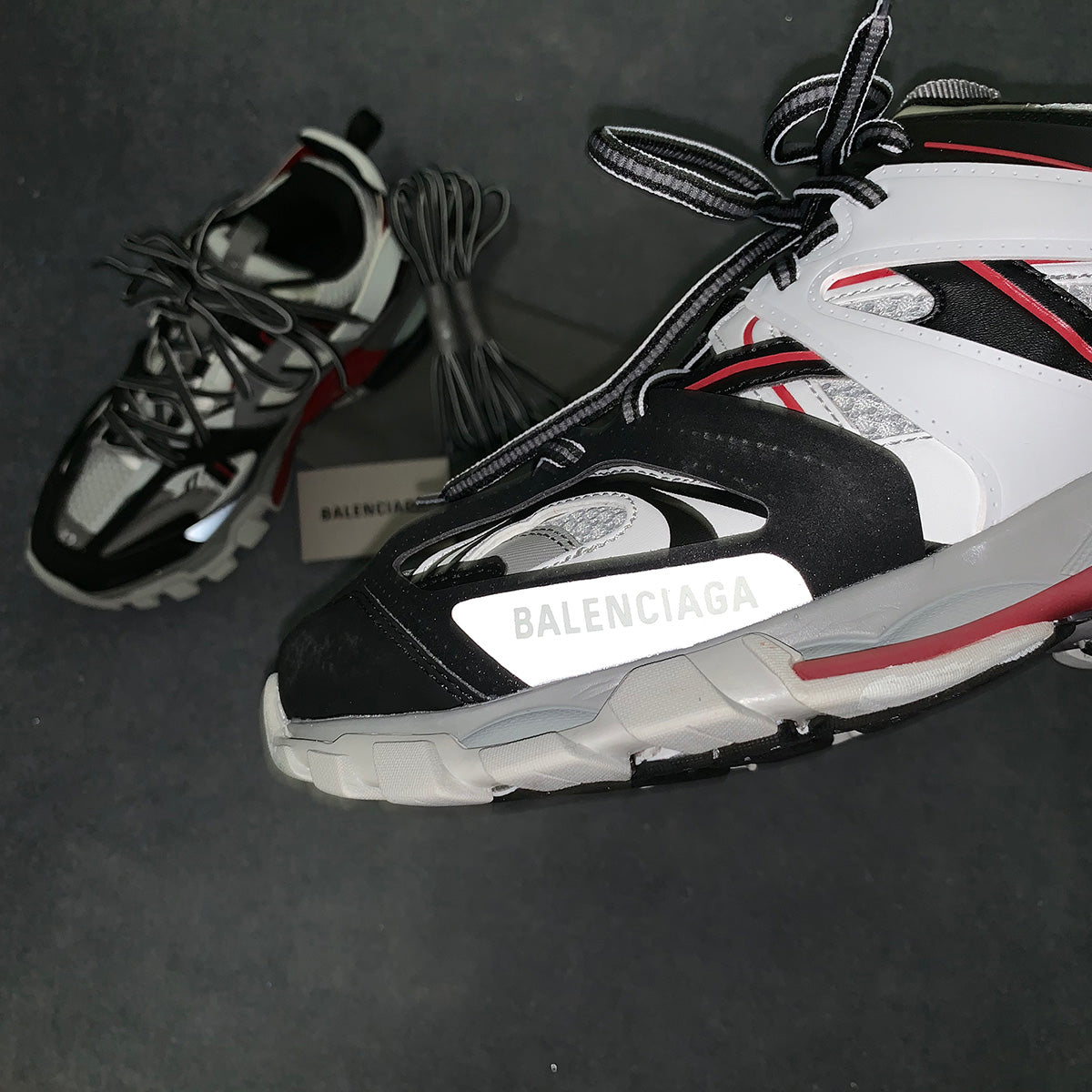Balenciaga Track Trainer 'White Grey Red'
