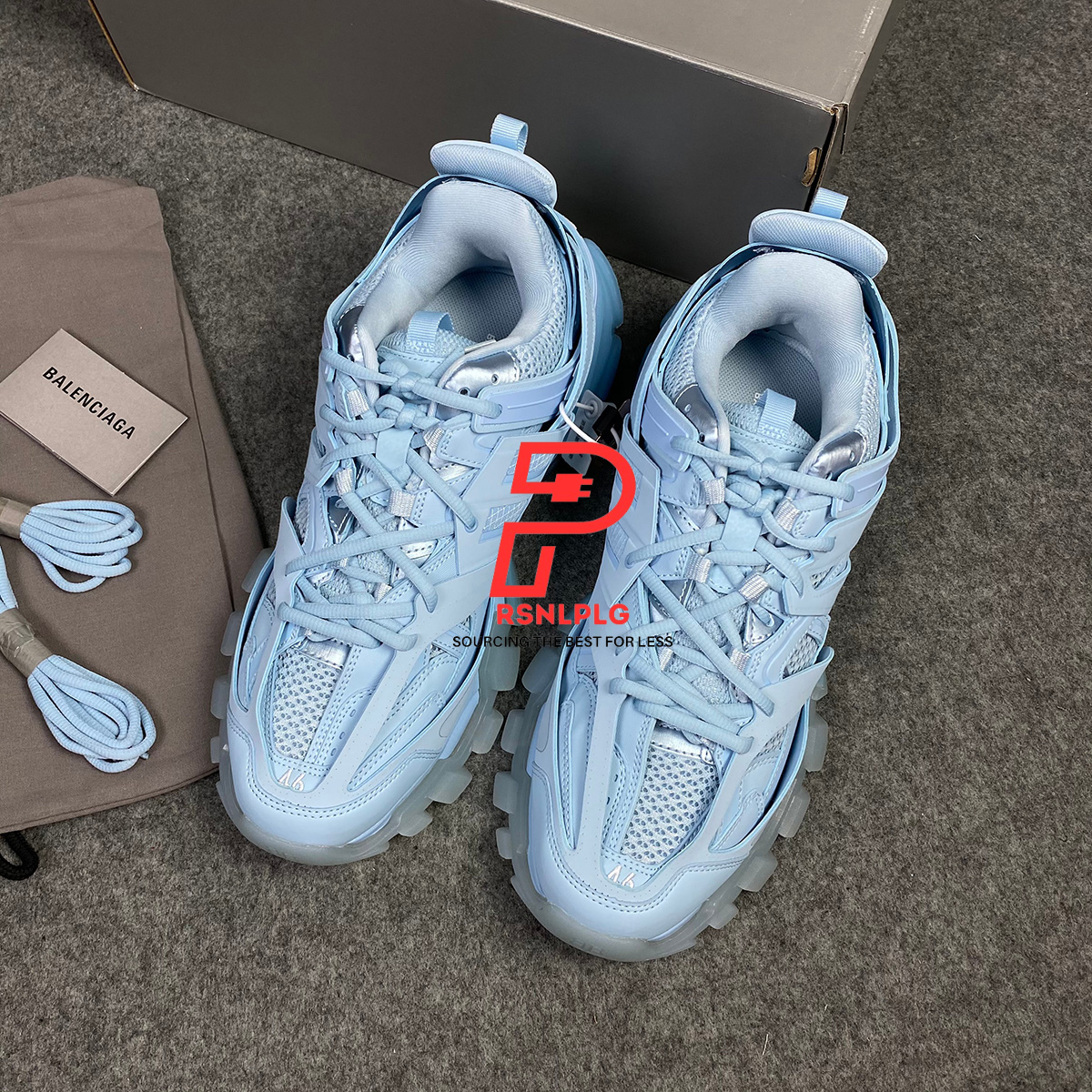 Balenciaga Wmns Track Sneaker 'Light Blue'